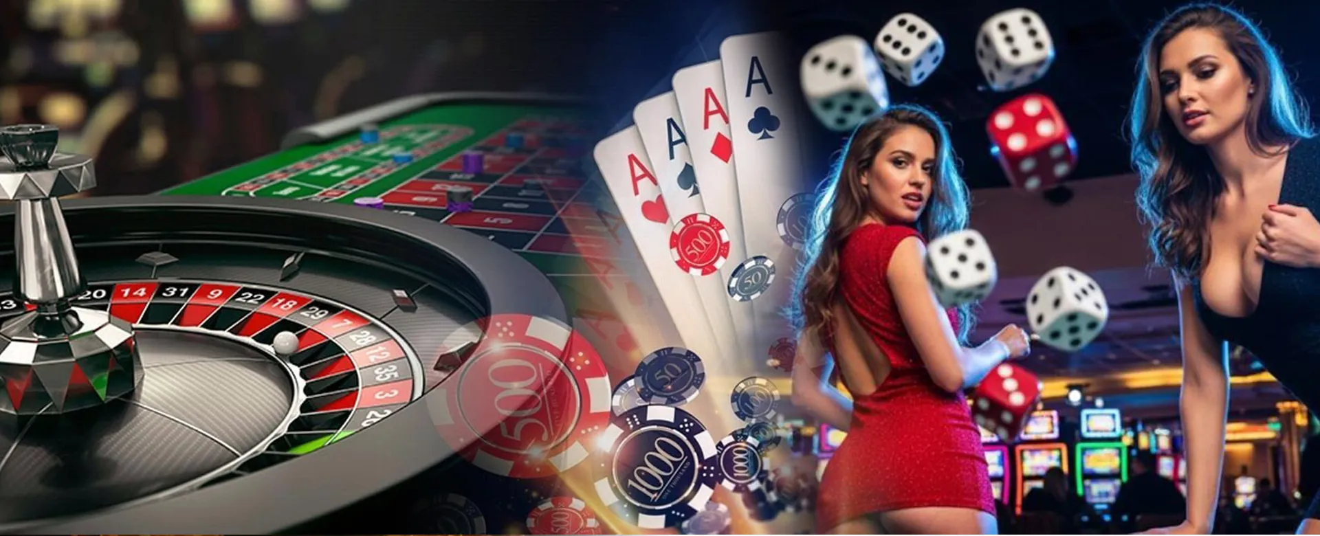 Nustargame Live Casino Dealer with Cards and Roulette Table