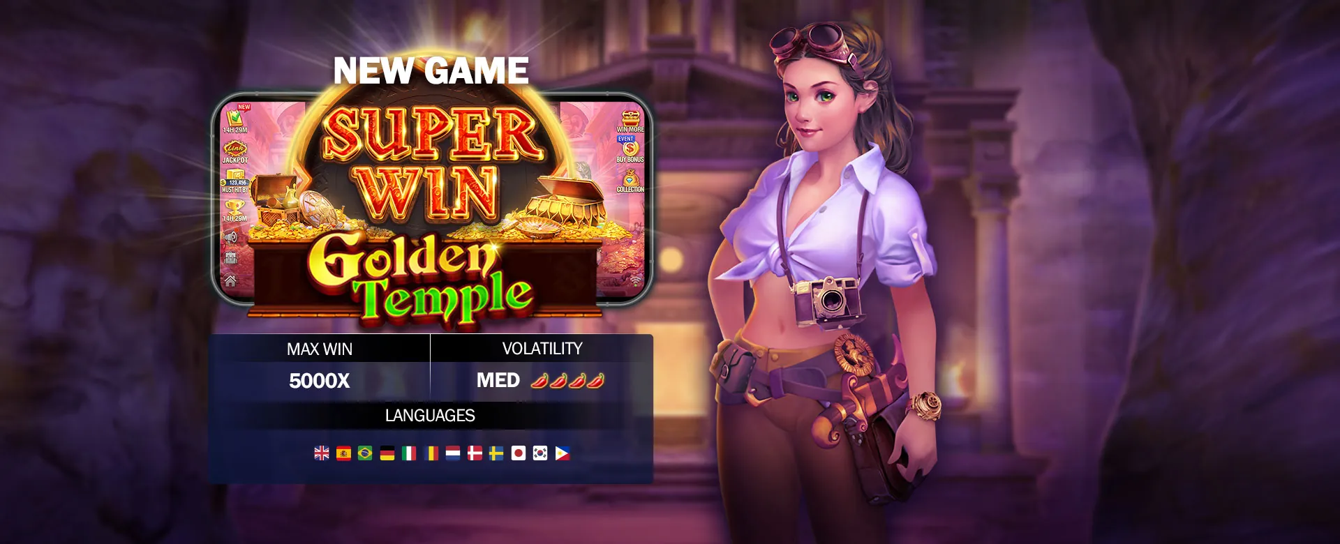 Nustargame Arcade Games Hero Image